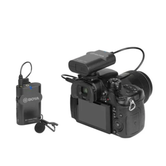 BOYA Wireless Microphone for DSLRs and Smartphones - Black